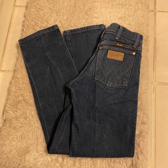 Size 25 wens vintage cowboy cut slim wrangler jeans - Picture 3 of 4
